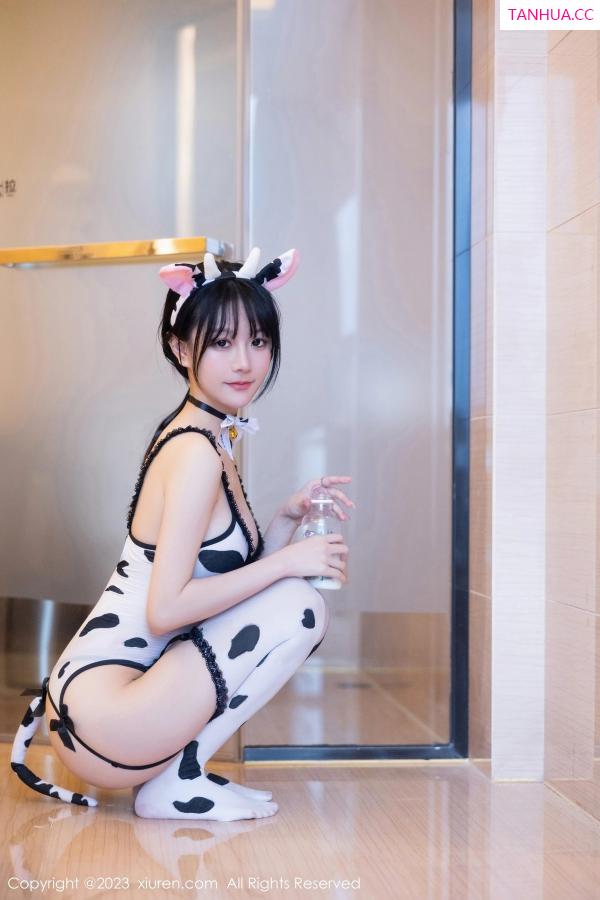   [XiuRen]高清写真图 2023.05.19 No.6774 幼幼 奶牛装美腿第68张图片
